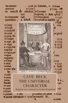 Cave Beck: The Universal Character - the cover - click to view full-size