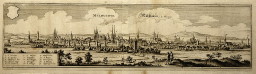 view (ca. 1650) of the town of M&uuml;hlhausen in Thuringia, scene of M&uuml;ntzer's final activity.